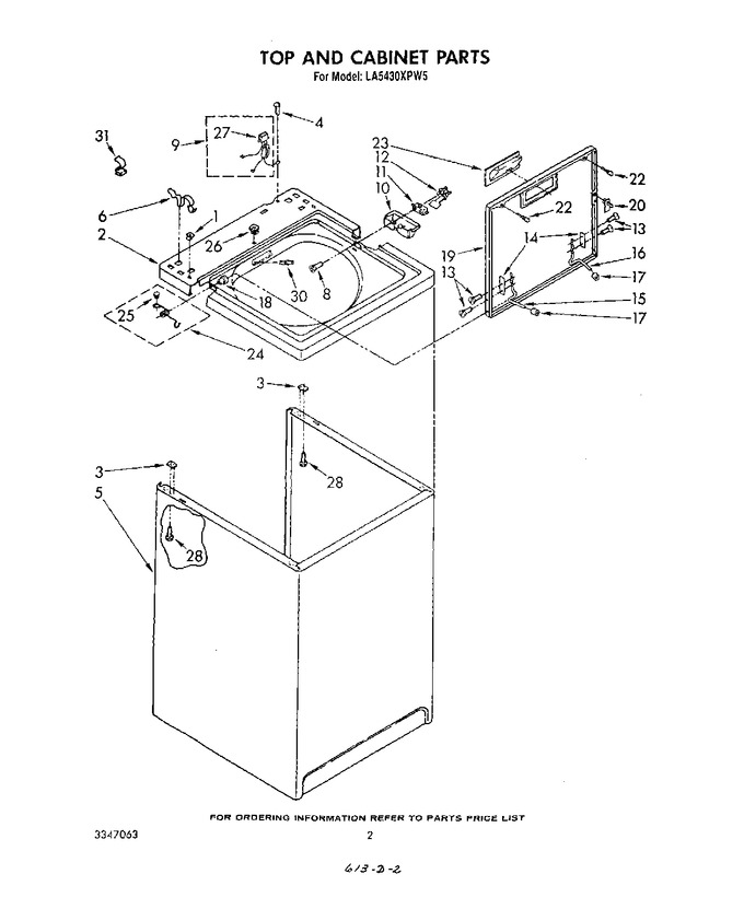Diagram for LA5430XPW5