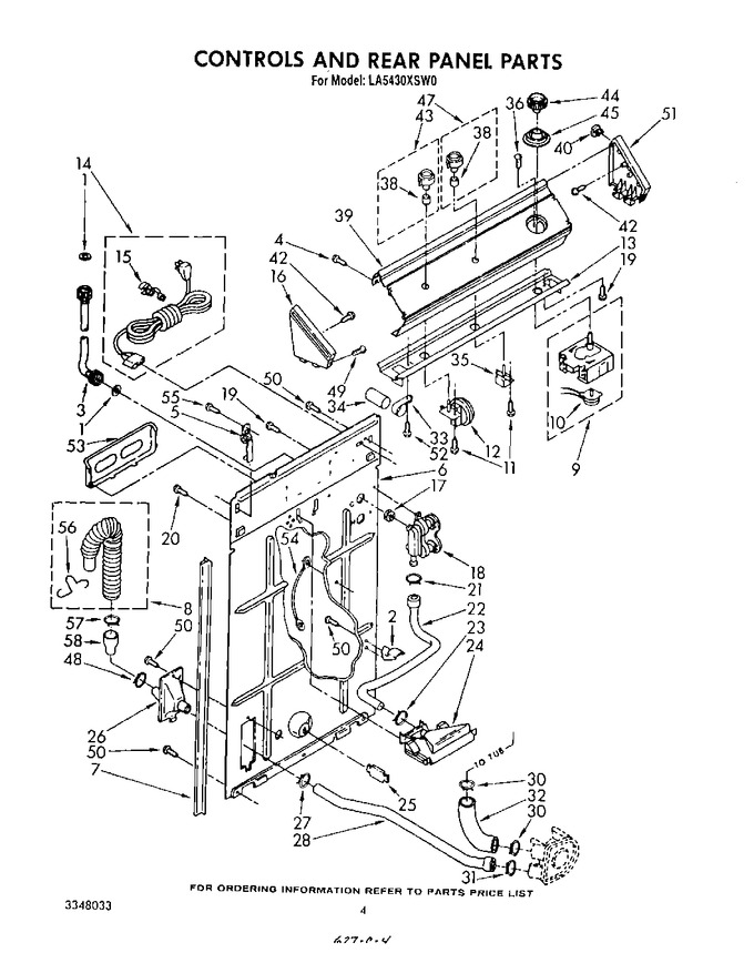 Diagram for LA5430XSW0