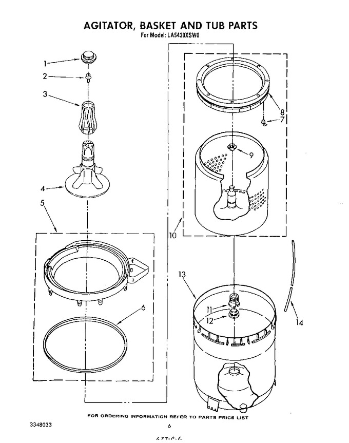Diagram for LA5430XSW0