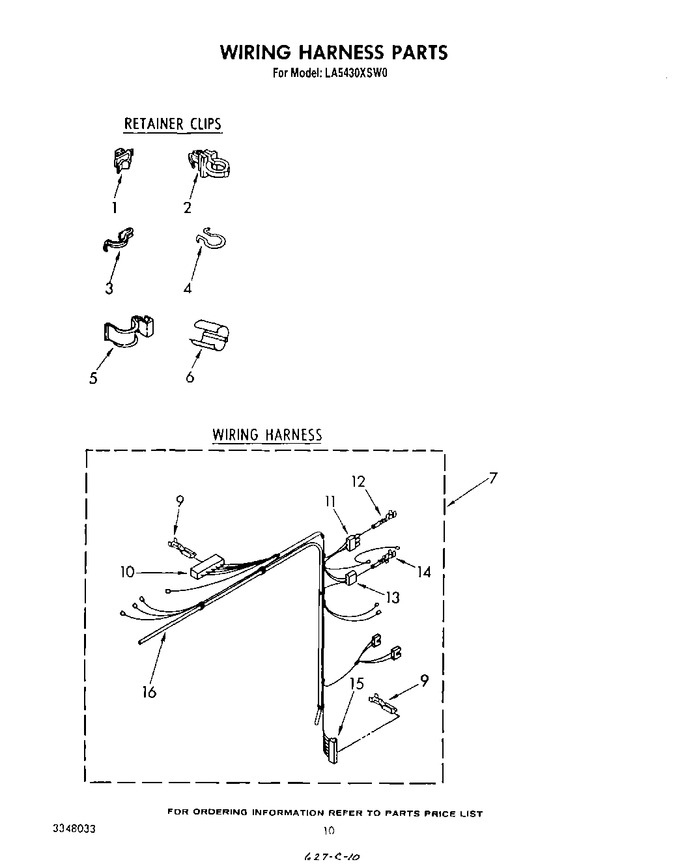 Diagram for LA5430XSW0