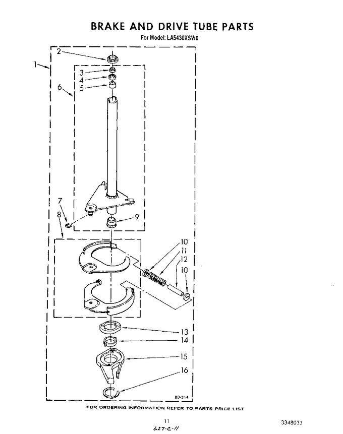 Diagram for LA5430XSW0
