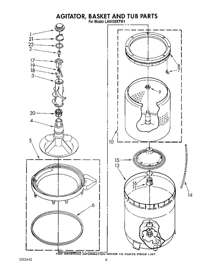 Diagram for LA5430XTW1