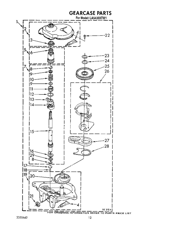 Diagram for LA5430XTW1