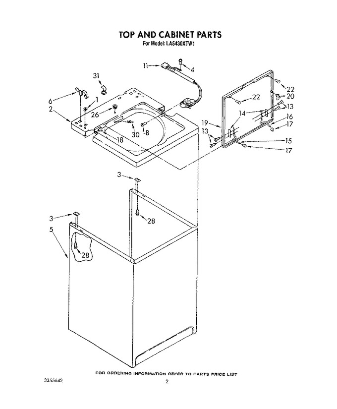Diagram for LA5430XTM1