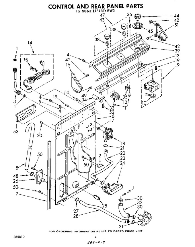 Diagram for LA5460XMW0