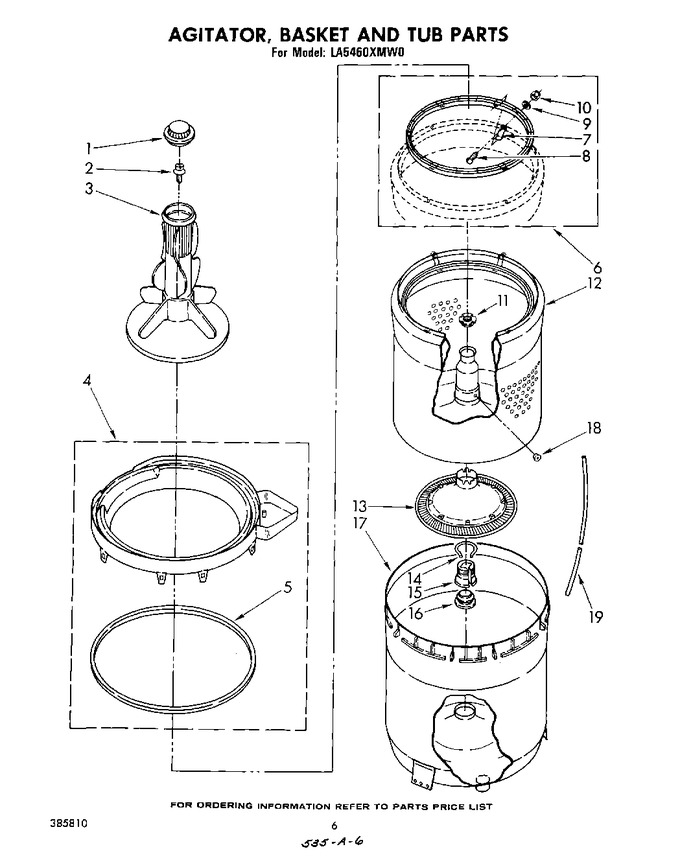 Diagram for LA5460XMW0