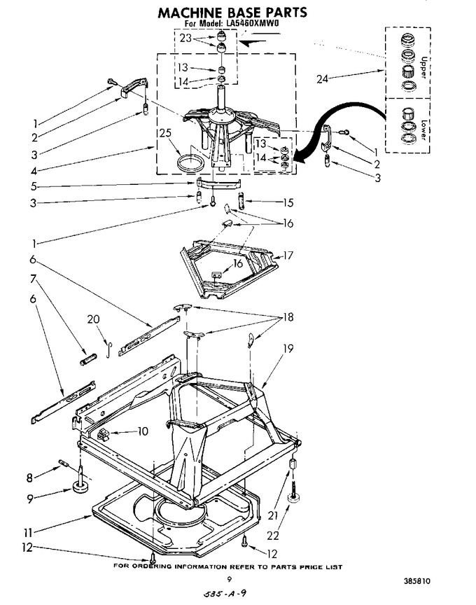 Diagram for LA5460XMW0