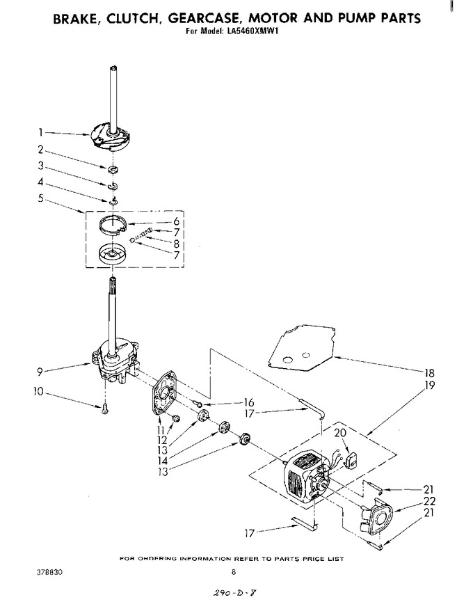 Diagram for LA5460XMW1