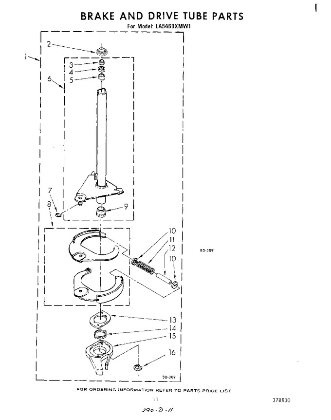 Diagram for LA5460XMW1