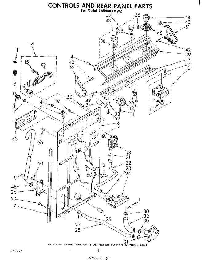 Diagram for LA5460XMW2