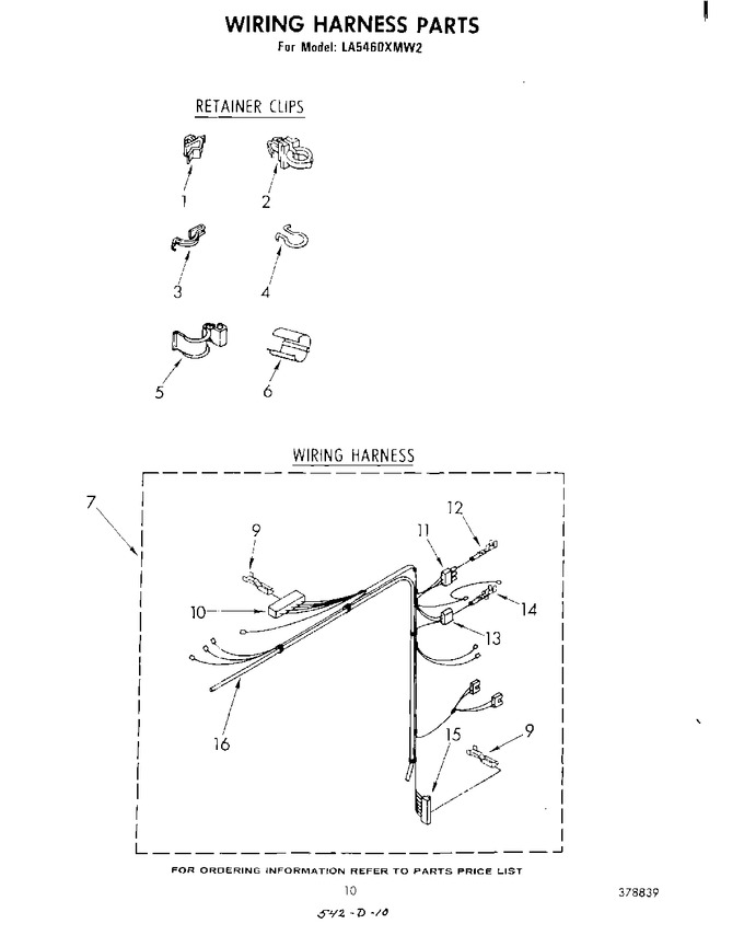 Diagram for LA5460XMW2