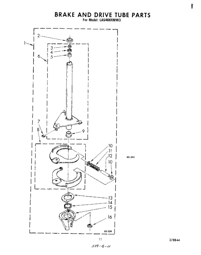 Diagram for LA5460XMW3