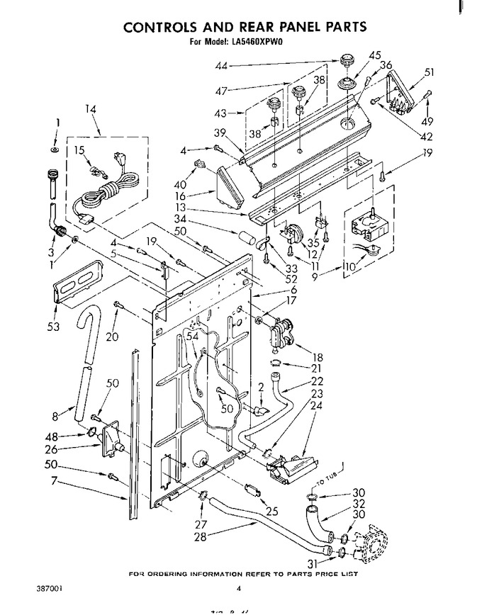 Diagram for LA5460XPW0