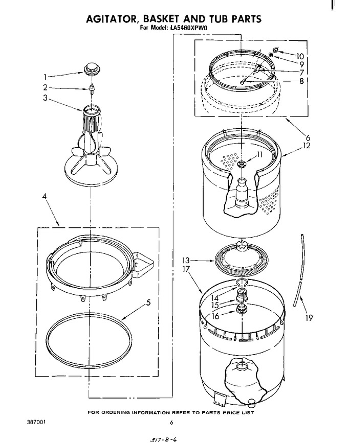 Diagram for LA5460XPW0
