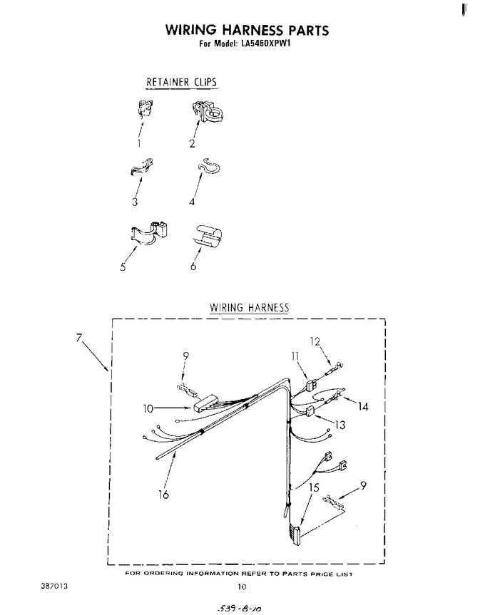 Diagram for LA5460XPW1