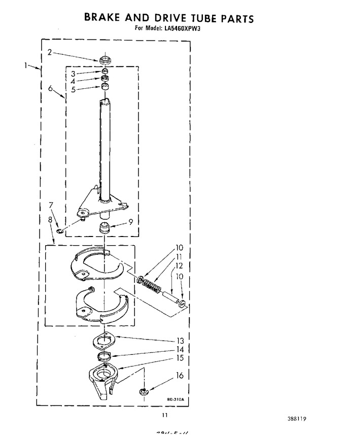 Diagram for LA5460XPW3