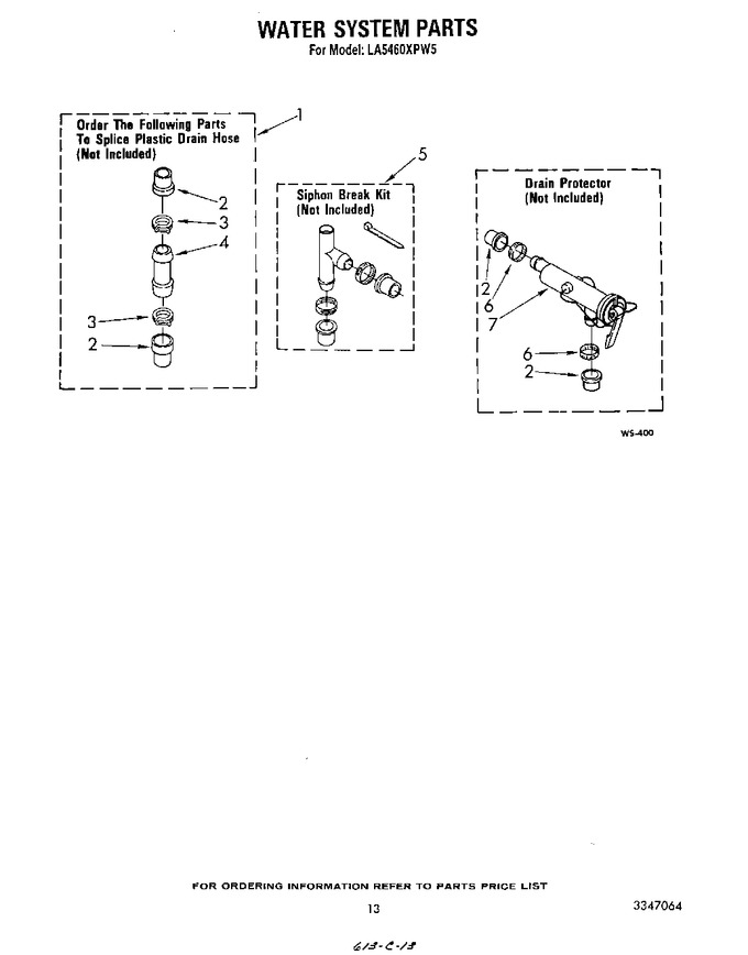 Diagram for LA5460XPW5