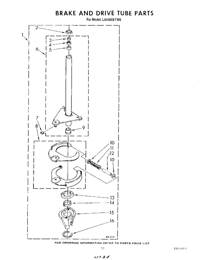 Diagram for LA5460XTW0