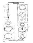 Diagram for 05 - Agitator, Basket And Tub