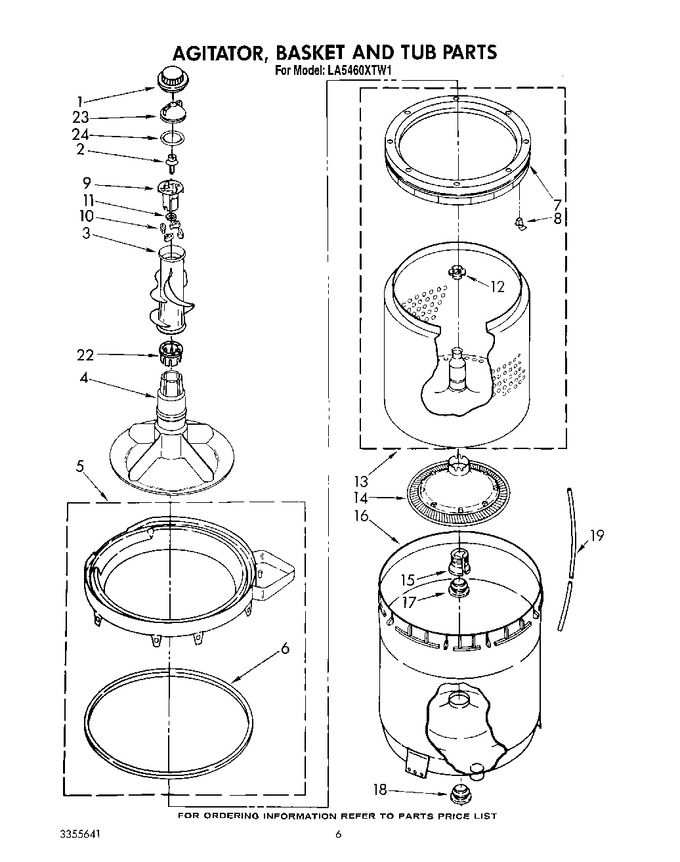 Diagram for LA5460XTM1