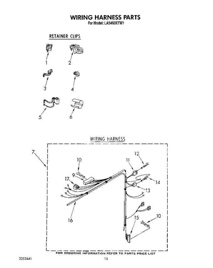 Diagram for LA5460XTW1