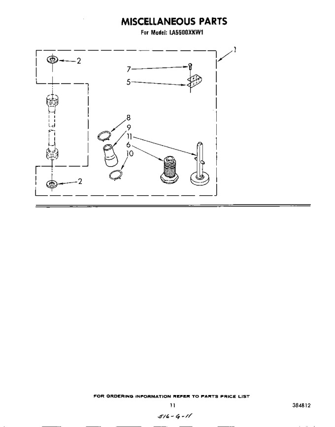 Diagram for LA5500XKW1