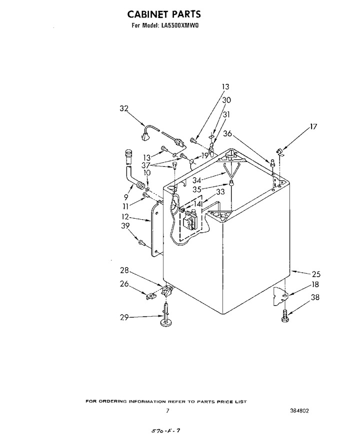 Diagram for LA5500XMW0