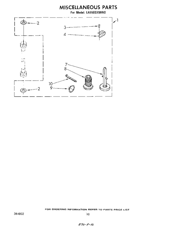 Diagram for LA5500XMW0