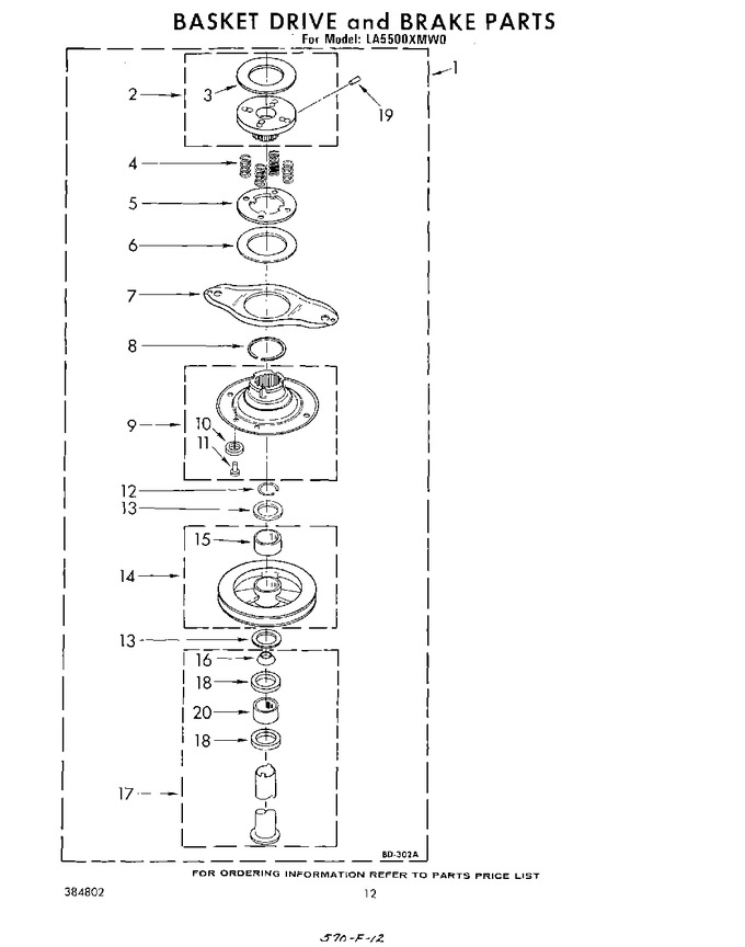 Diagram for LA5500XMW0