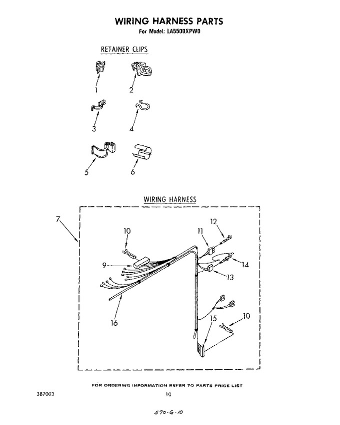 Diagram for LA5500XPW0