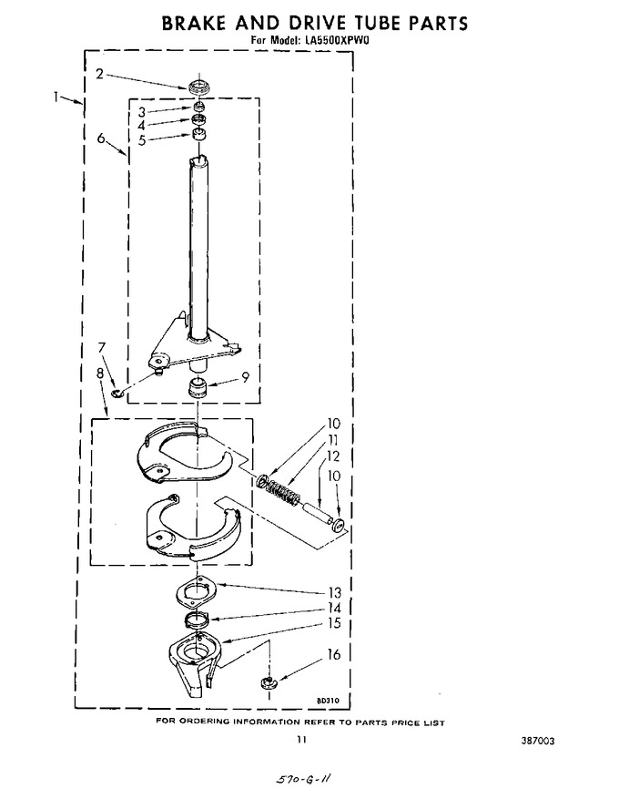 Diagram for LA5500XPW0