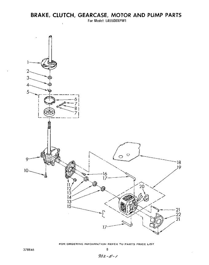 Diagram for LA5500XPW1