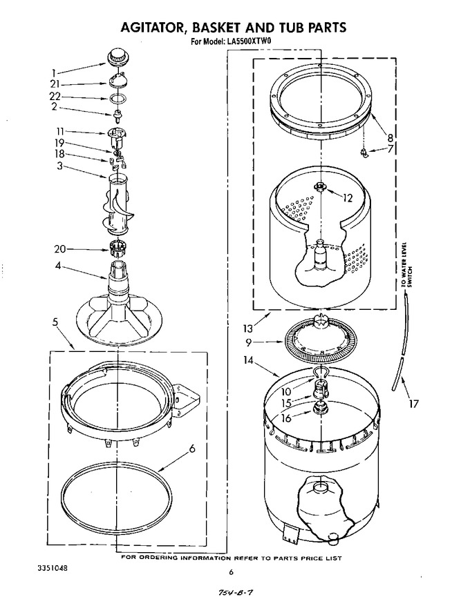 Diagram for LA5500XTG0