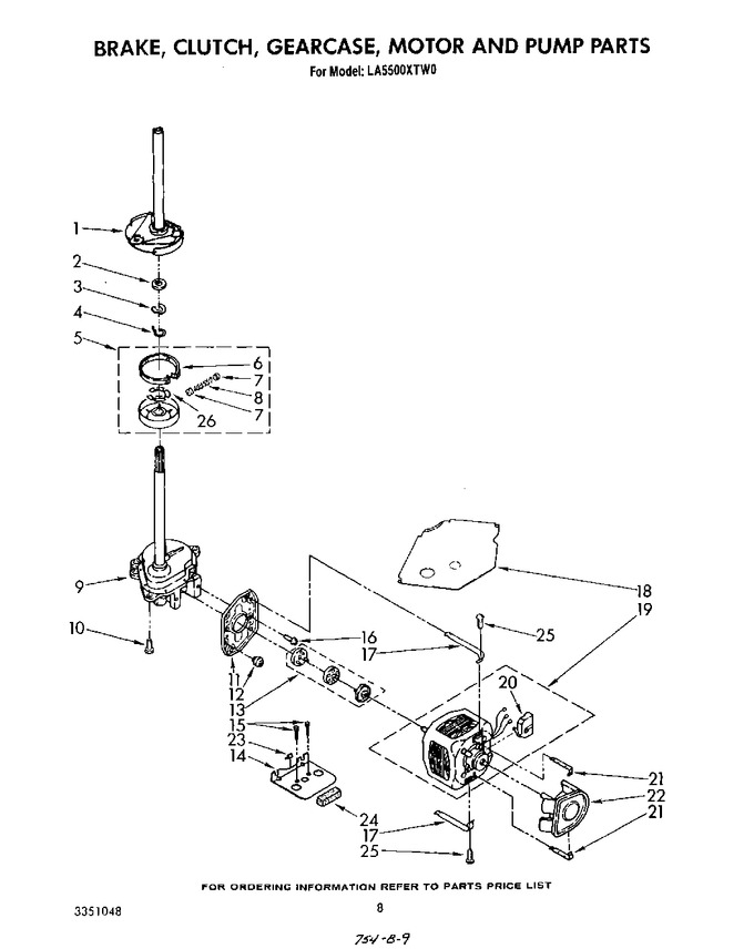 Diagram for LA5500XTW0