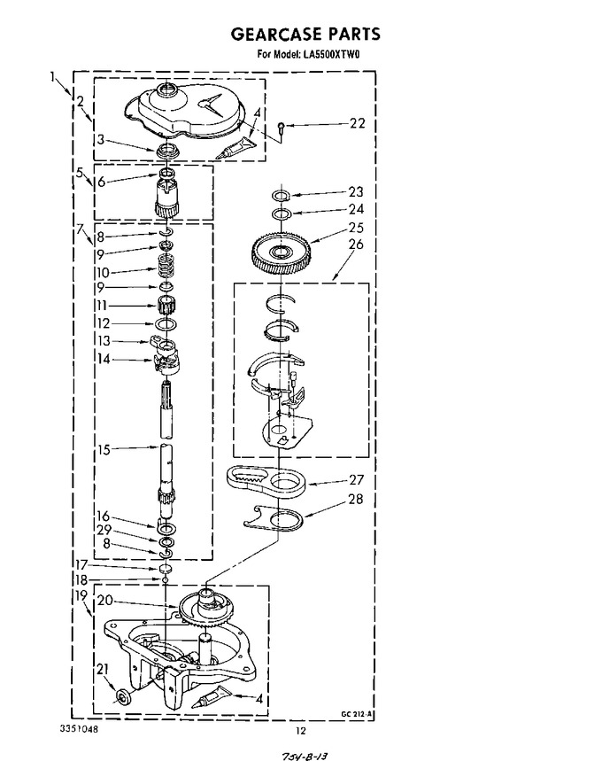Diagram for LA5500XTN0