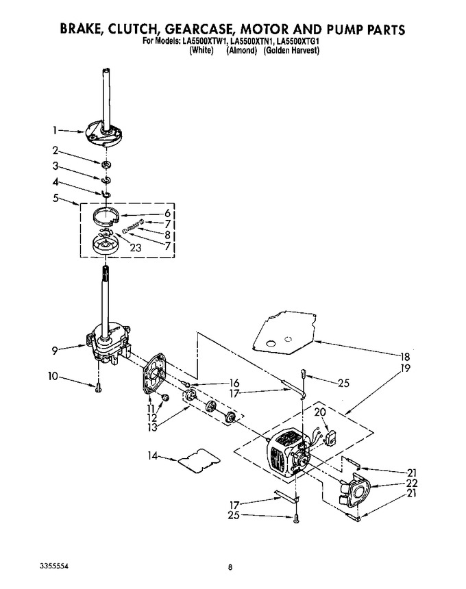 Diagram for LA5500XTG1