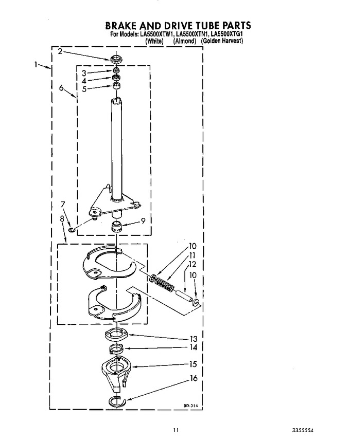 Diagram for LA5500XTG1