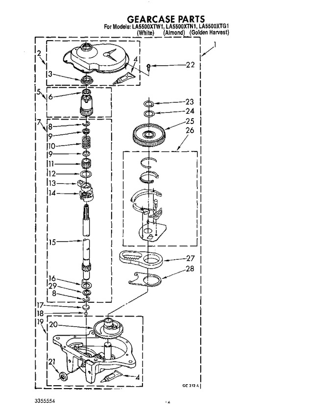 Diagram for LA5500XTG1