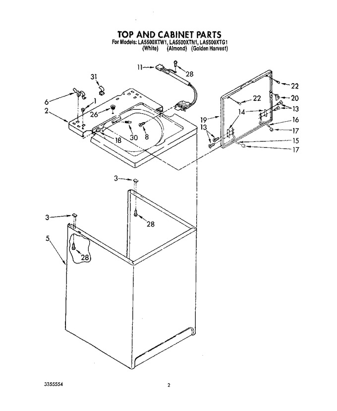 Diagram for LA5500XTG1