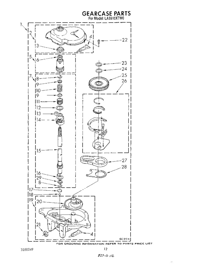 Diagram for LA5510XTM0