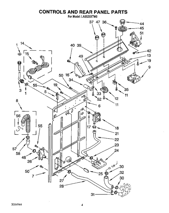 Diagram for LA5525XTW0