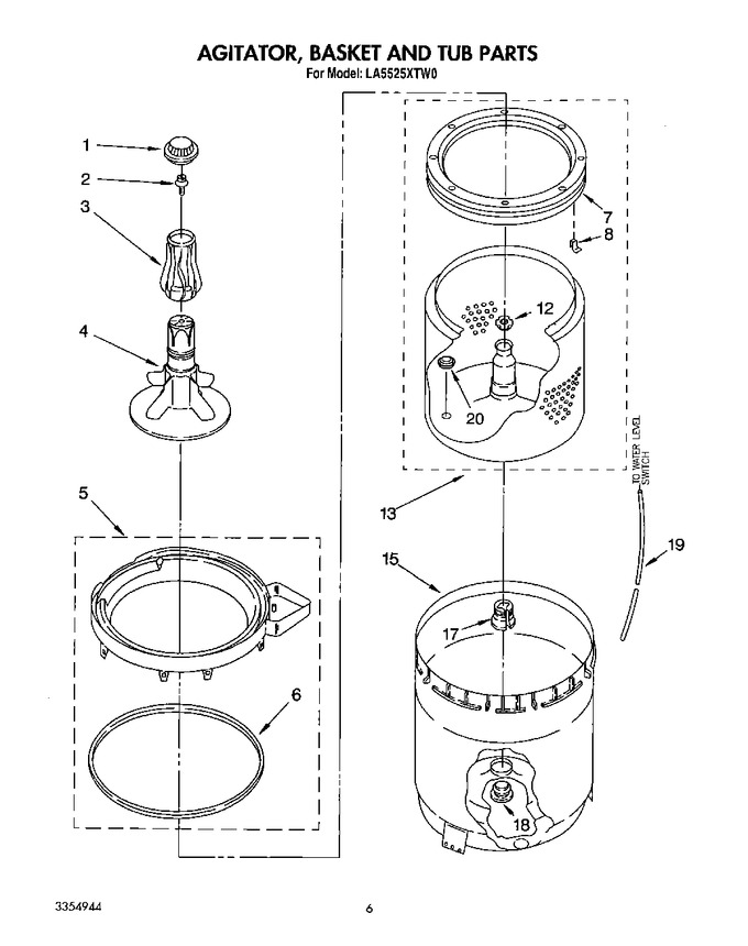 Diagram for LA5525XTW0