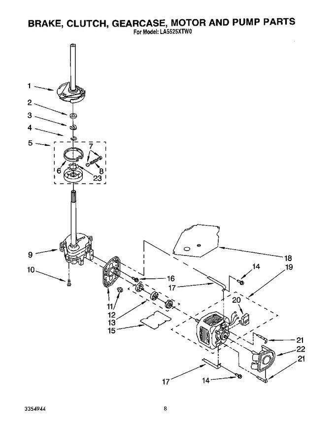 Diagram for LA5525XTG0