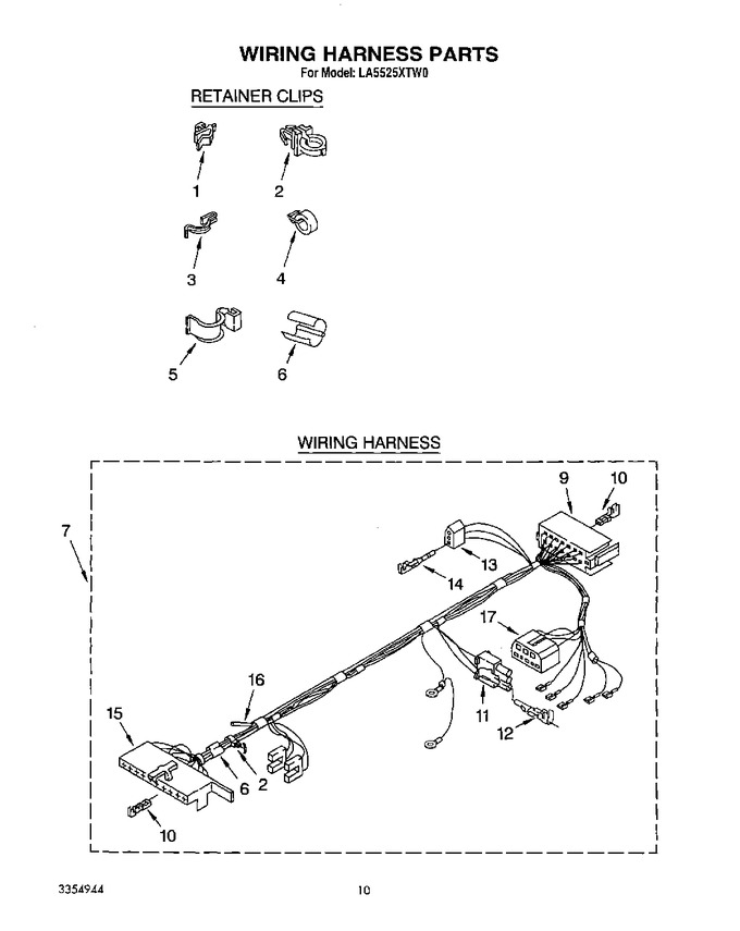 Diagram for LA5525XTG0