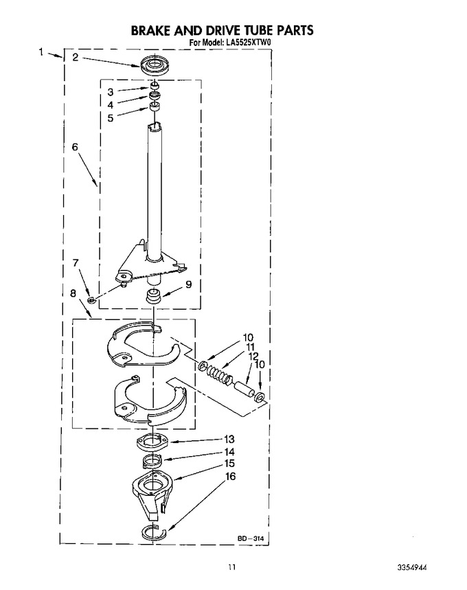 Diagram for LA5525XTN0