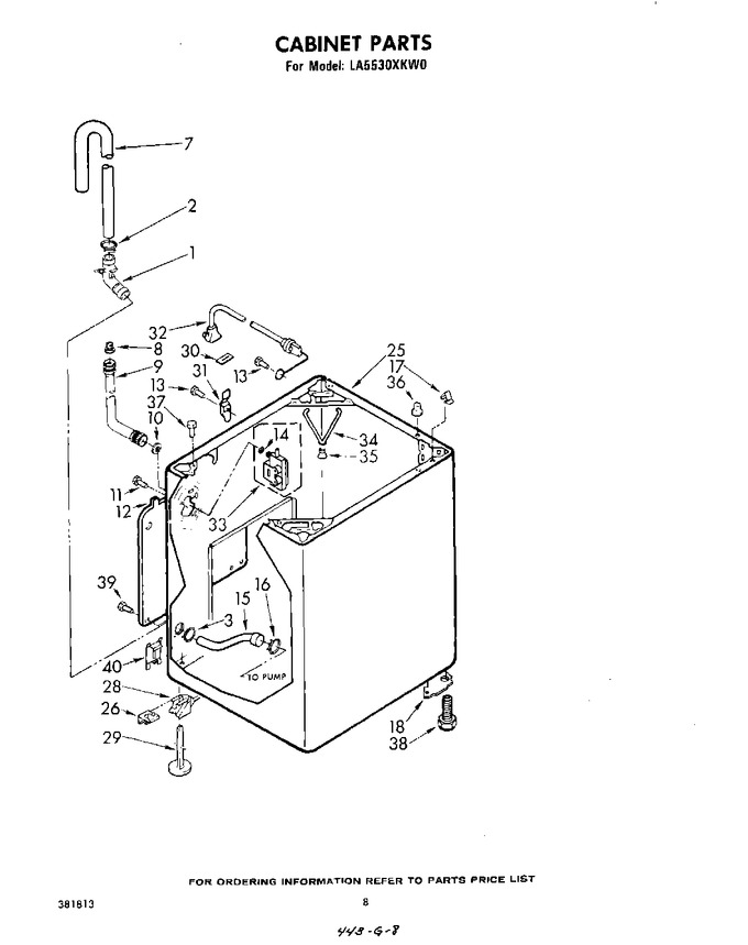 Diagram for LA5530XKW0