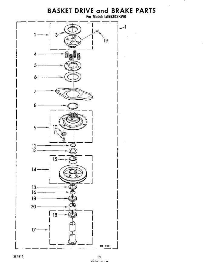 Diagram for LA5530XKW0