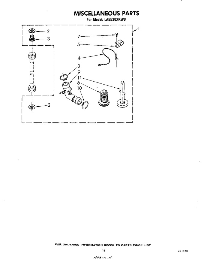 Diagram for LA5530XKW0