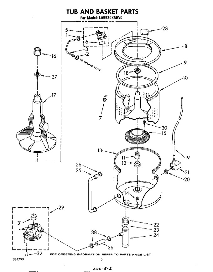 Diagram for LA5530XMW0