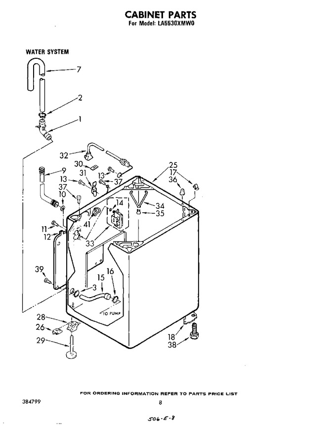 Diagram for LA5530XMW0